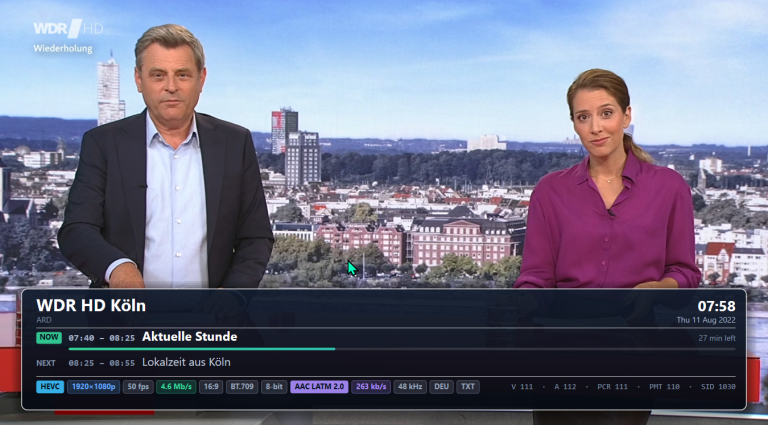 DVBAnalyzer: Media Viewer